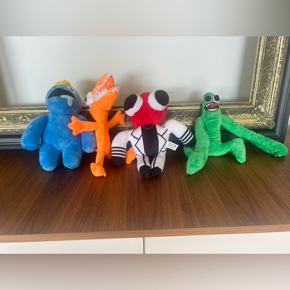 Other - rainbow friends plushy’s set of 4